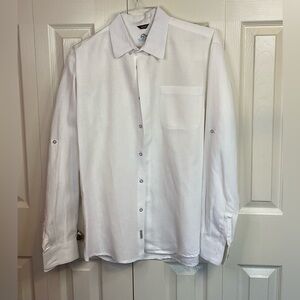 BOHIO Men’s 100% Linen Shirt - EUC